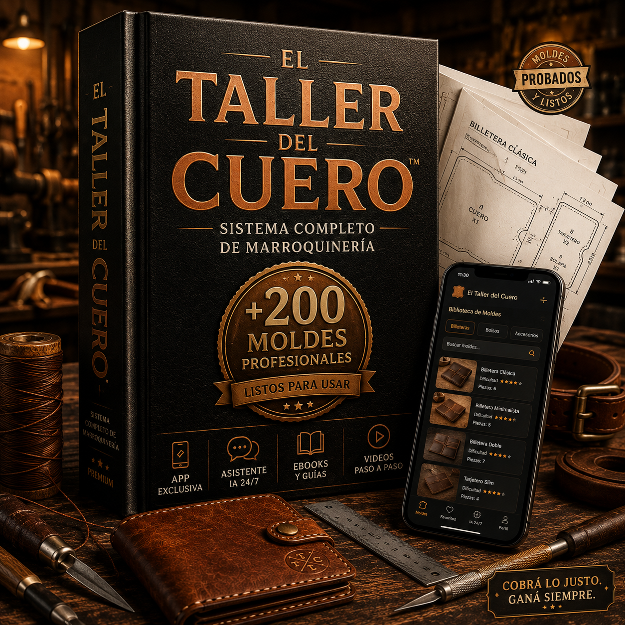 El Taller del Cuero™ | Sistema Completo di Pelletteria